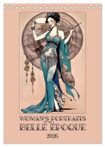 Women's Images of the Belle Époque (Desk Calendar 2026 DIN A5 portrait), CALVENDO 12 Month DeskCalendar