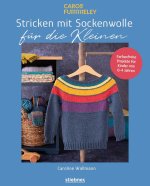 Stricken mit Sockenwolle für die Kleinen