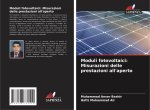 Moduli fotovoltaici: Misurazioni delle prestazioni all'aperto