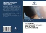 ERKENNUNG ANSTÖSSIGER SPRACHE DURCH TEXT-KLASSIFIZIERUNG