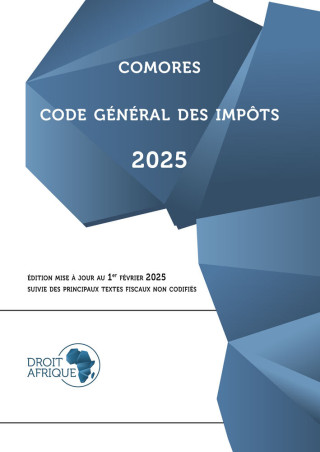 Comores - Code général des impôts 2025