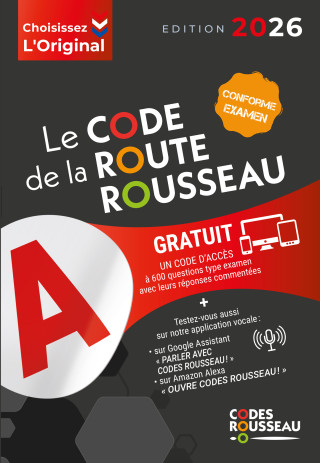 Code Rousseau de la route B 2026 (Carte broșată)