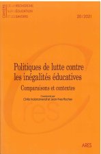 CAHIERS DE LA RECHERCHE SUR L'EDUCATION ET LES SAVOIRS 20/2021. POLITIQUES DE LUTTE CONTRE LES INEGA