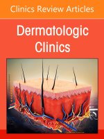 Artificial Intelligence in Dermatology, An Issue of Dermatologic Clinics