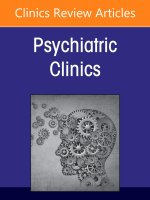 Acceptance and Commitment Therapy, An Issue of Psychiatric Clinics of North America