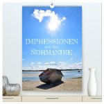 Impressionen aus der Normandie (hochwertiger Premium Wandkalender 2026 DIN A2 hoch), Kunstdruck in Hochglanz