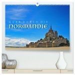 Quer durch die Normandie (hochwertiger Premium Wandkalender 2026 DIN A2 quer), Kunstdruck in Hochglanz