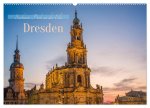 Dresden - Sachsens Perle an der Elbe (Wandkalender 2026 DIN A2 quer), CALVENDO Monatskalender