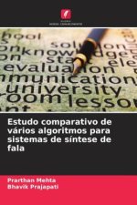 Estudo comparativo de vários algoritmos para sistemas de síntese de fala