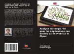 Analyse en temps réel pour les applications non basées sur le Web sur le Cloud