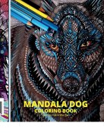 Mandala Dog Coloring Book