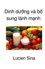 Dinh d  ng và b  sung lành m nh