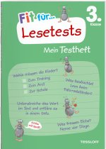 Fit für Lesetests 3. Klasse. Mein Testheft