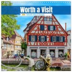 Worth a Visit - Romantic Cities in Germany (Wall Calendar 2026 12 × 12 Inch) CALVENDO 12 Month Wall Calendar