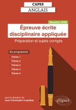 CAPES Anglais 2026 - Épreuve écrite disciplinaire appliquée