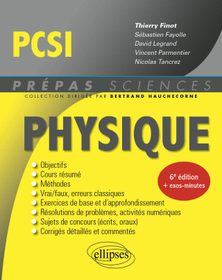 Physique PCSI