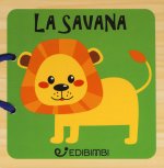 savana. Libri in legno
