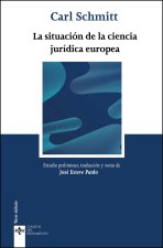 La Situacion De La Ciencia Del Derecho Europea