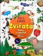 Dívej se objevuj - ZVÍŘATA- okénková kniha - otázky a odpovědi
