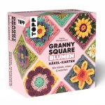 Granny Square Blumen Häkel-Karten (Deutsche Ausgabe)