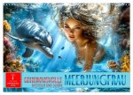 Geheimnisvolle Meerjungfrau (Wandkalender 2026 DIN A3 quer), CALVENDO Monatskalender
