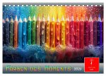 Farben des Moments (Tischkalender 2026 DIN A5 quer), CALVENDO Monatskalender