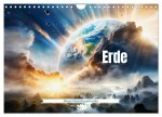 Erde - Blauer Überlebenskünstler (Wandkalender 2026 DIN A4 quer), CALVENDO Monatskalender