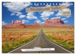 Monument Valley - Faszinierende Westernkulisse in den USA (Tischkalender 2026 DIN A5 quer), CALVENDO Monatskalender