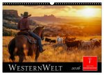 Westernwelt (Wandkalender 2026 DIN A3 quer), CALVENDO Monatskalender