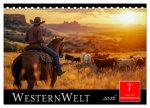 Westernwelt (Tischkalender 2026 DIN A5 quer), CALVENDO Monatskalender
