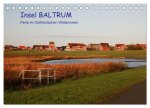 Insel Baltrum, Perle im Ostfriesischen Wattenmeer (Tischkalender 2026 DIN A5 quer), CALVENDO Monatskalender