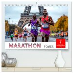 Marathon Power (hochwertiger Premium Wandkalender 2026 DIN A2 quer), Kunstdruck in Hochglanz