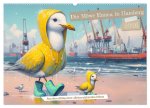 Die Möwe Emma in Hamburg (Wandkalender 2026 DIN A2 quer), CALVENDO Monatskalender