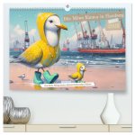 Die Möwe Emma in Hamburg (hochwertiger Premium Wandkalender 2026 DIN A2 quer), Kunstdruck in Hochglanz