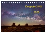 Deepsky XVIII (Tischkalender 2026 DIN A5 quer), CALVENDO Monatskalender