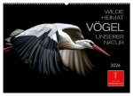 Wilde Heimat - Vögel unserer Natur (Wandkalender 2026 DIN A2 quer), CALVENDO Monatskalender