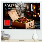Fastfood - schnell, sündig, lecker (hochwertiger Premium Wandkalender 2026 DIN A2 quer), Kunstdruck in Hochglanz