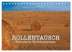 Rollentausch - Bebilderte Wortspielereien (Tischkalender 2026 DIN A5 quer), CALVENDO Monatskalender