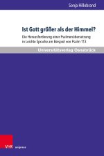 Ist Gott größer als der Himmel?