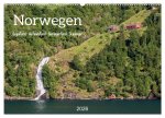 Norwegen. Sognefjord - Aurlandsfjord - Geirangerfjord - Stavanger (Wandkalender 2026 DIN A2 quer), CALVENDO Monatskalender