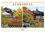 Südkoreas Herbstfärbung (Tischkalender 2026 DIN A5 quer), CALVENDO Monatskalender
