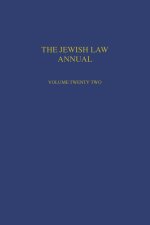 Jewish Law Annual Volume 22