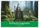 Keltische Legenden - Die kleinen Wesen der Natur (Wandkalender 2026 DIN A3 quer), CALVENDO Monatskalender