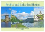 Rechts und links des Rheins. Mit dem Wohnmobil unterwegs. (Wandkalender 2026 DIN A3 quer), CALVENDO Monatskalender