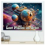Lost Places im Orbit (hochwertiger Premium Wandkalender 2026 DIN A2 quer), Kunstdruck in Hochglanz