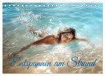 Entspannen am Strand (Tischkalender 2026 DIN A5 quer), CALVENDO Monatskalender