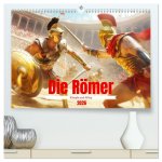 Die Römer - Kämpfe und Alltag (hochwertiger Premium Wandkalender 2026 DIN A2 quer), Kunstdruck in Hochglanz