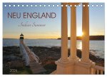 Neu England, Indian Summer (Tischkalender 2026 DIN A5 quer), CALVENDO Monatskalender