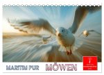 Maritim pur - Möwen (Tischkalender 2026 DIN A5 quer), CALVENDO Monatskalender