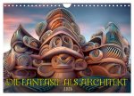 Die Fantasie als Architekt (Wandkalender 2026 DIN A4 quer), CALVENDO Monatskalender